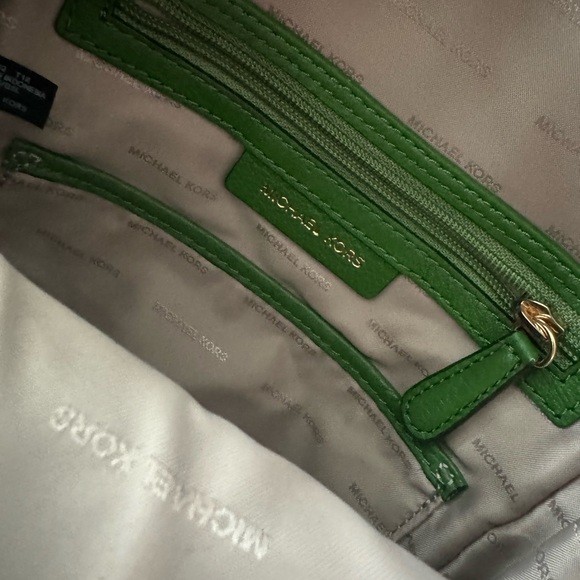 Michael Kors Jessa Small Pebbled Leather Convertible Backpack - Picture 11 of 15